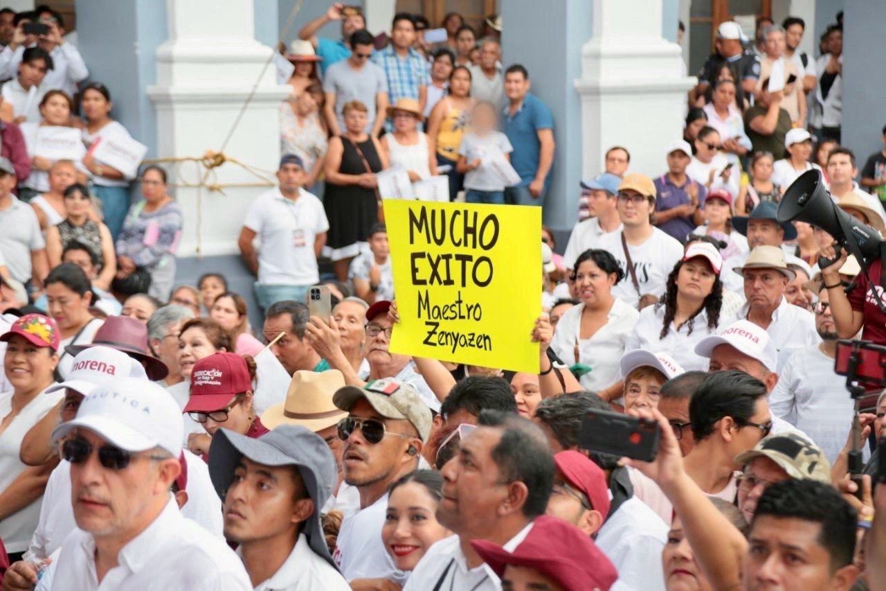 Zenyazen Escobar proclama la victoria en el cierre de campaña