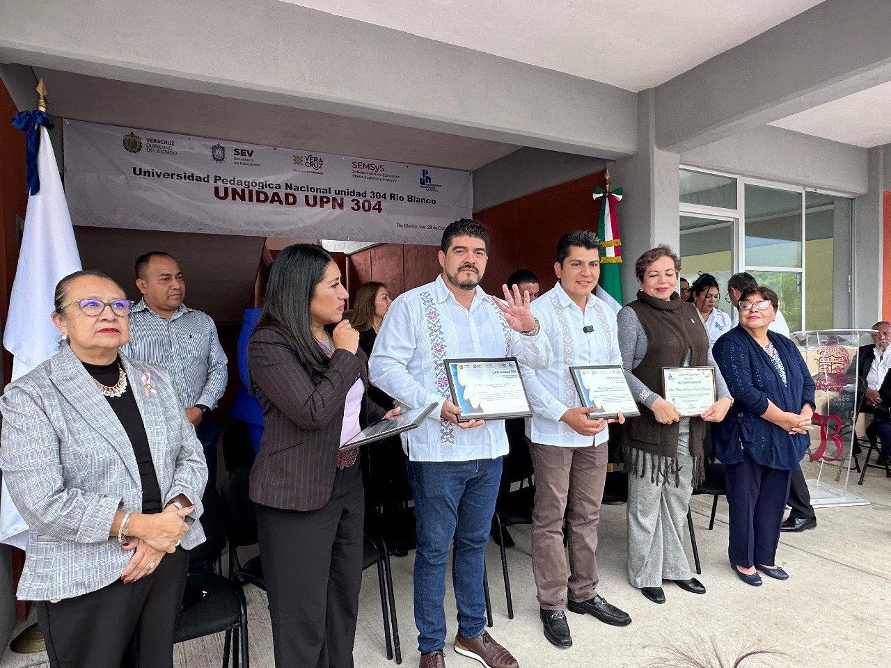 Zenyazen presente en inauguración de las nuevas instalaciones de la Universidad Pedagógica Nacional en Río Blanco, tras 45 años de espera