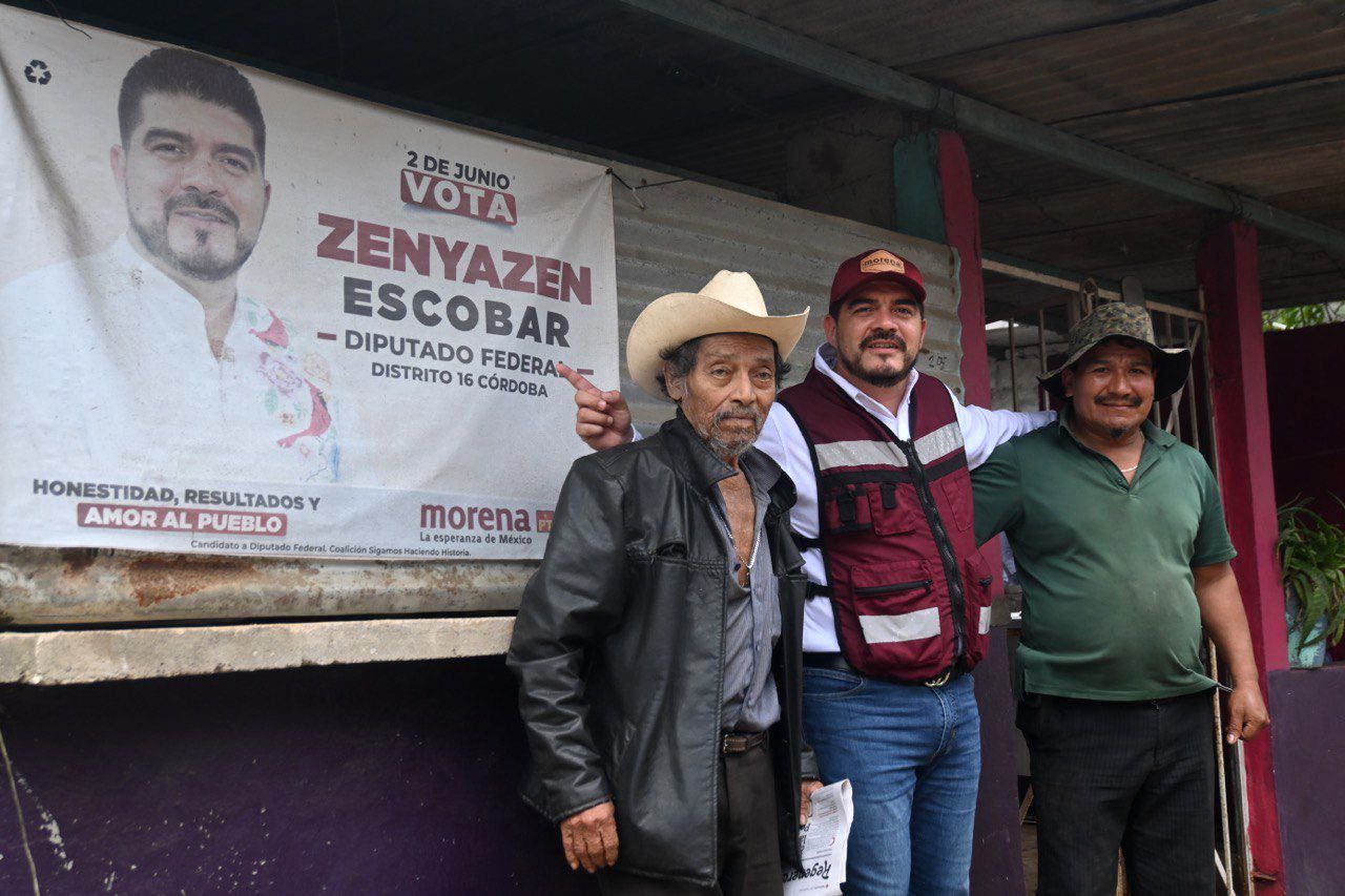 Zenyazen Escobar sigue recorriendo Córdoba distrito 16 y reafirma su compromiso de transformación